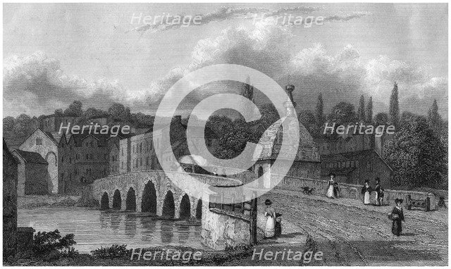 Bradford on Avon, Wiltshire, 19th century. Artist: E Francis