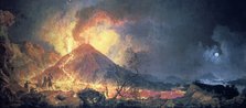'Eruption of Vesuvius', 1770s.   Artist: Pierre-Jacques Volaire