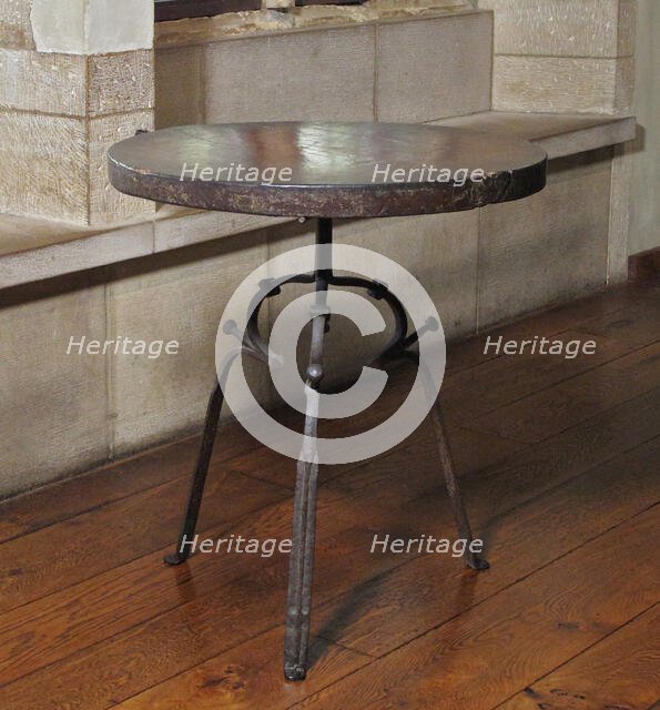 Table, French, 15th century. Creator: Unknown.