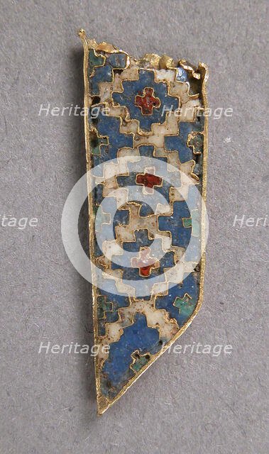 Border Fragment, Byzantine, 10th century. Creator: Unknown.