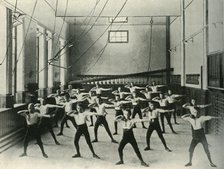'Physical Exercises at the Royal Institution for the Deaf and Dumb, Friar Gate, Derby', 1902. Creator: Unknown.