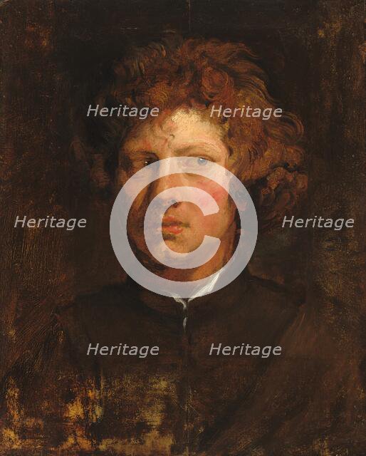 Head of a Young Man, c. 1617/1618. Creator: Anthony van Dyck.