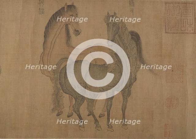 Eight Horses. Creator: Zhao Mengfu.