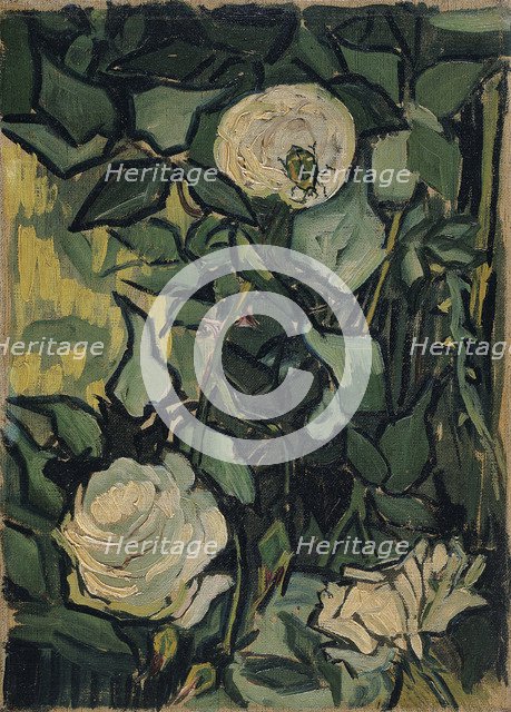 Roses, 1890. Artist: Gogh, Vincent, van (1853-1890)