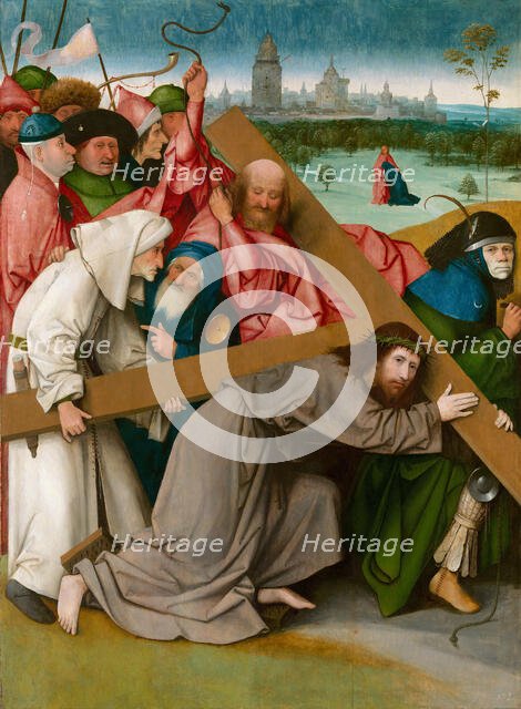 Christ Carrying the Cross, c. 1500. Creator: Bosch, Hieronymus (c. 1450-1516).