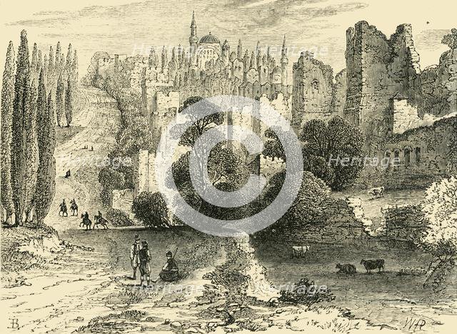 'Walls of Constaninople in the Sixteenth Century', (1890).   Creator: Unknown.