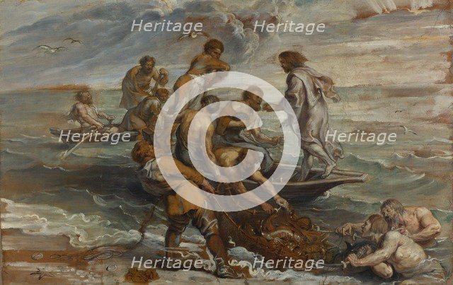 The Miraculous Draught of Fishes, 1618-1619. Artist: Rubens, Pieter Paul (1577-1640)