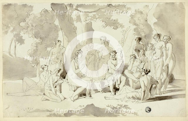 Apollo and the Muses, n.d. Creator: Juan Cristobal.