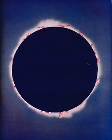 'What Is Seen During The Few Moments of a Total Eclipse', c1935. Artist: Unknown.