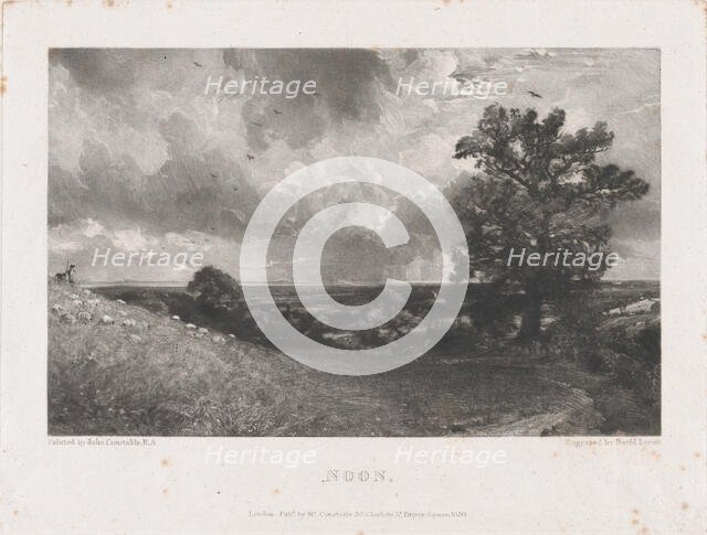 Noon, 1830. Creator: David Lucas.