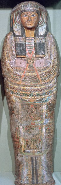 Coffin of the Ancient Egyptian priest Khons-Da-Khred, c1085 BC. Artist: Unknown