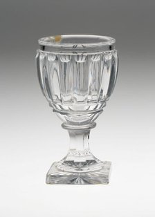 Claret Glass, Sussex, Early 19th century. Creator: Unknown.