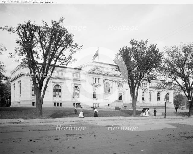 Carnegie Library, Washington, D.C., c1906. Creator: Unknown.