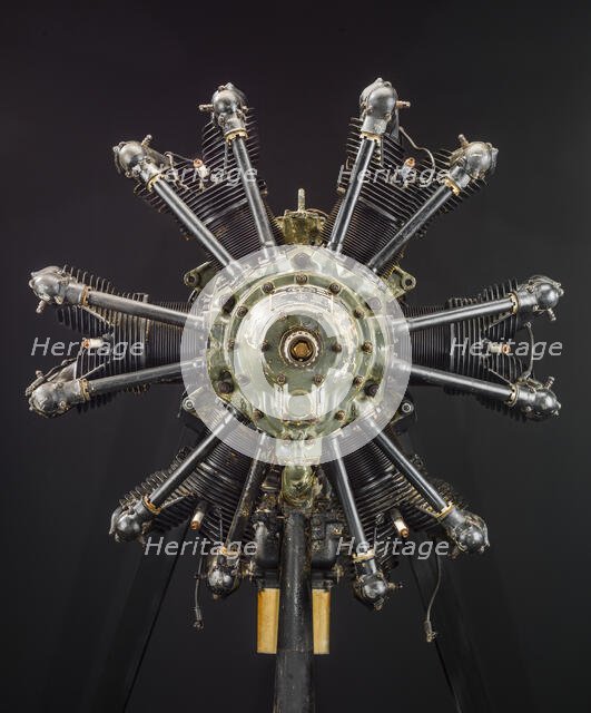 Curtiss Challenger R-600, 2-Row, Radial 6 Engine, Circa 1928. Creator: Curtiss Aeroplane and Motor Company.