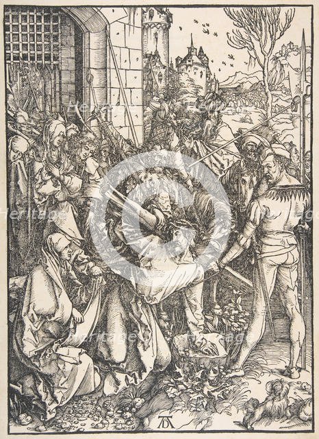 The Bearing of the Cross, from The Large Passion.n.d. Creator: Albrecht Durer.