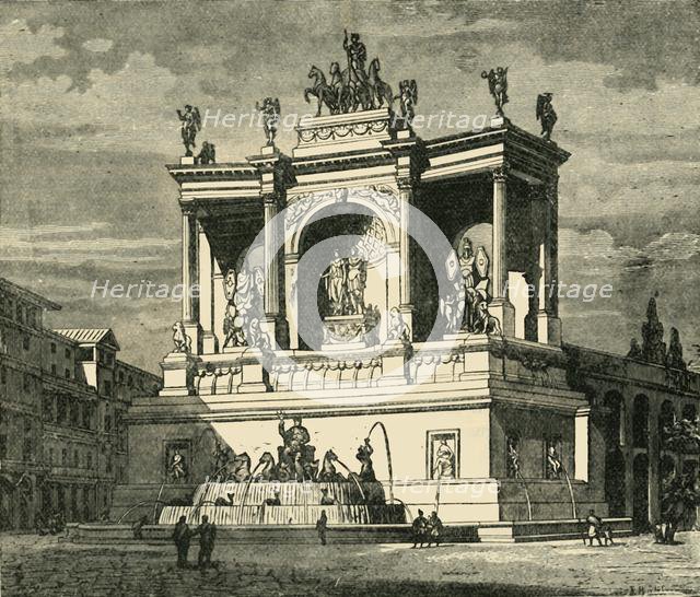 'Fountain of Alexander Severus, Rome', 1890.   Creator: Unknown.