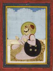 Portrait of a seated Raja, 19th century. Artist: Unknown.