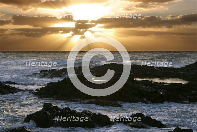 Seascape, Fuerteventura, Canary Islands.