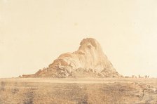 The Elephant Rock, January-February 1858. Creator: Captain Linnaeus Tripe.