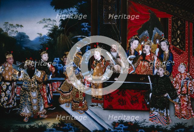 'Scholars in a Garden', 1800. Artist: Anon