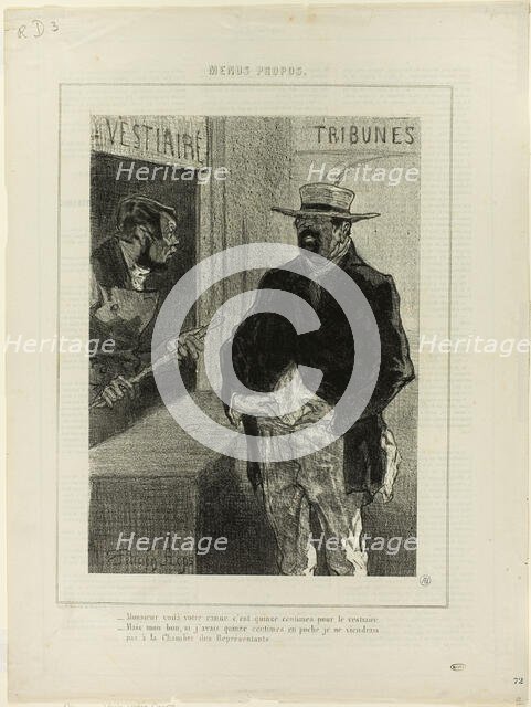 Menus propos, published May 24, 1857. Creator: Félicien Rops.