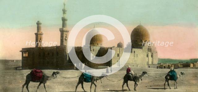 'Cairo: The Khalifa Tombs', c1918-c1939. Creator: Unknown.