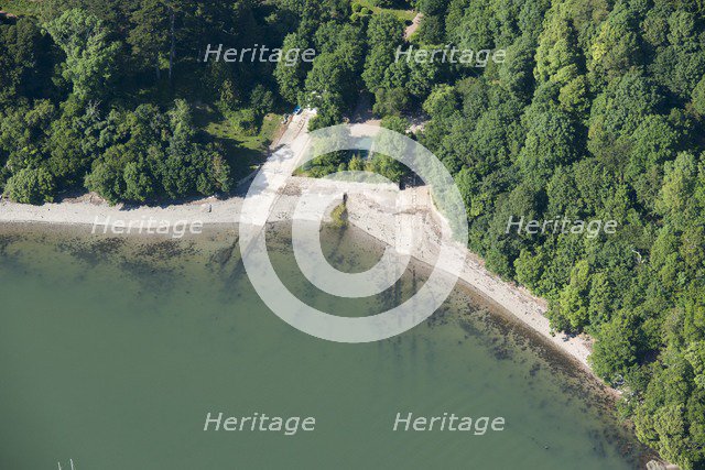 D-Day landing craft maintenance site on the River Dart, Devon, 2014. Creator: Historic England Staff Photographer.