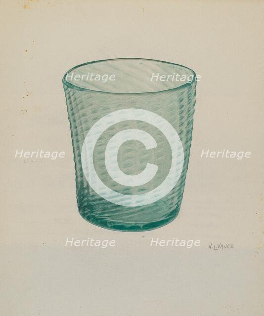 Flip Glass, c. 1940. Creator: V. L. Vance.