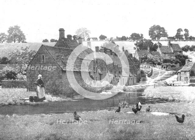 Pictures from the Royal Academy: Arlington Row, Gloucestershire - George D. Leslie, R.A., 1898. Creator: Unknown.