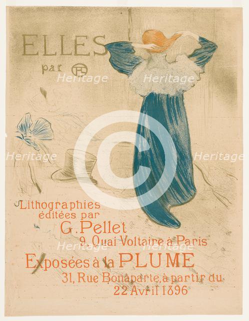 Elles: Frontispiece, 1896. Creator: Henri de Toulouse-Lautrec (French, 1864-1901).