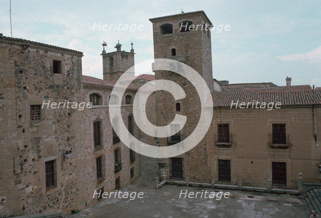 Cacares in Spain. Artist: Unknown