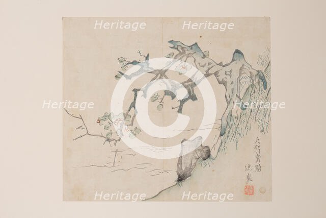 Page from Shi Zhu Zhai. Creator: Unknown.