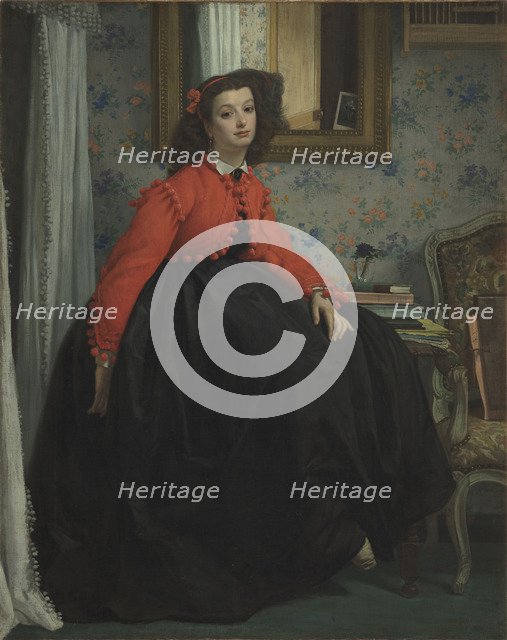 Portrait of Mademoiselle L. L., 1864.