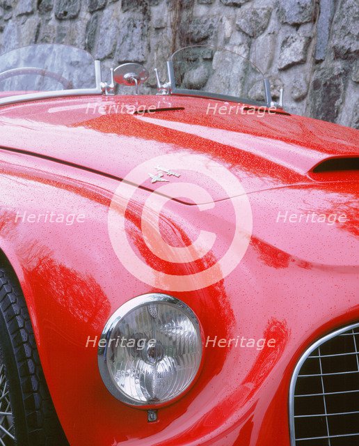 1949 Ferrari 166 Barchetta. Artist: Unknown.