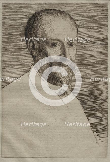 Auguste Poulet-Malassis. Creator: Alphonse Legros (French, 1837-1911).