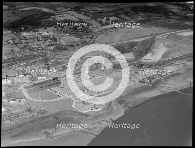 Carmarthen Bay Power Station, 1901. Creator: Terence Soames.