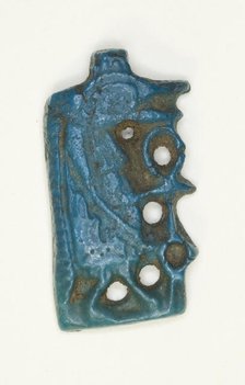 Amulet of the Goddess Tawaret (Thoeris), Egypt, New Kingdom, Dynasties 18-20 (abt 1550-1069 BCE). Creator: Unknown.