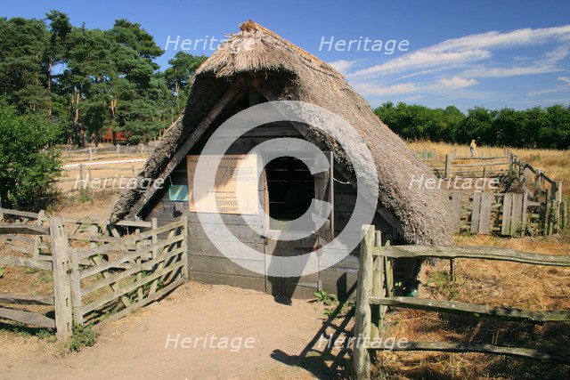West Stow Country Park and Anglo-Saxon Village, Bury St Edmund's, Suffolk.