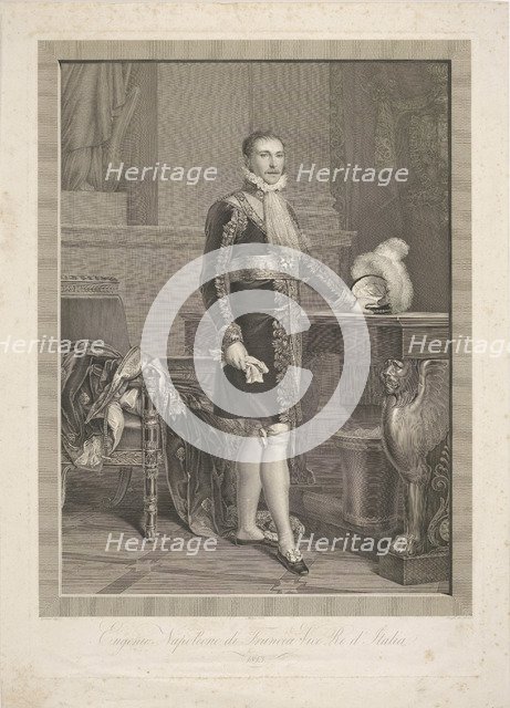 Eugène de Beauharnais (1781-1824), Viceroy of the Kingdom of Italy, Grand Duke of Frankfurt, Duke of