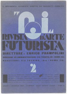 Noi. Rivista d'arte futurista , 1923-1925. Creator: Marinetti, Filippo Tommaso (1876-1944).