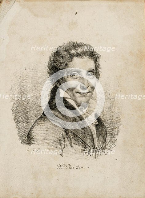 Portrait of Painter Pierre-Paul Prud'hon (1758-1823). Creator: Anonymous.