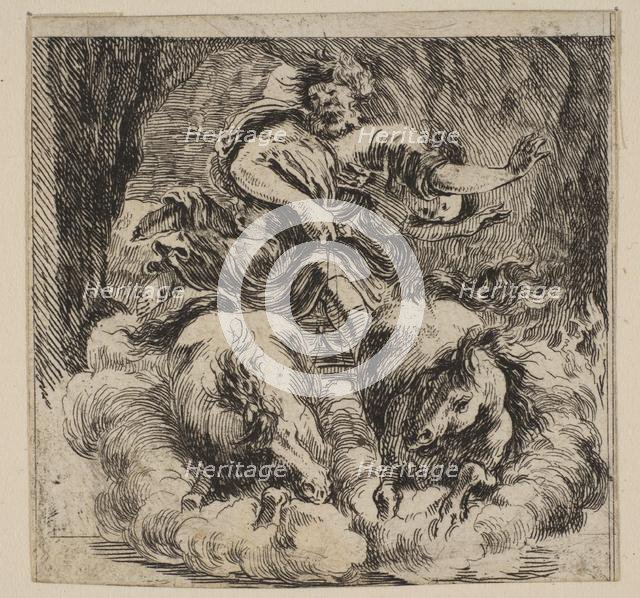 Proserpina, from 'Game of Mythology' (Jeu de la Mythologie), 1644. Creator: Stefano della Bella.