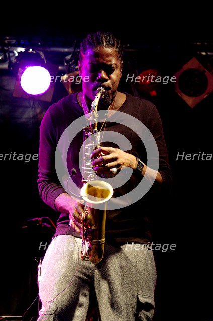 Soweto Kinch, Imperial Wharf Jazz Festival, London, 2011. Artist: Brian O'Connor