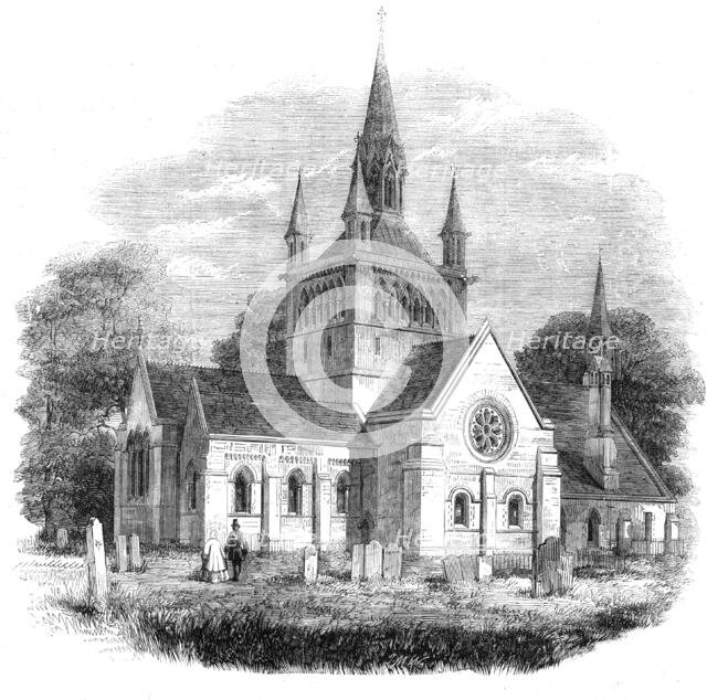 Whippingham Church, near Osborne, Isle of Wight, 1862. Creator: Unknown.