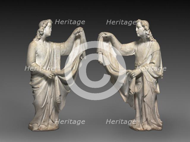 Angel from a Tomb, 1330-50. Creator: Tino di Camaino (Italian, c. 1285-1337), workshop of.