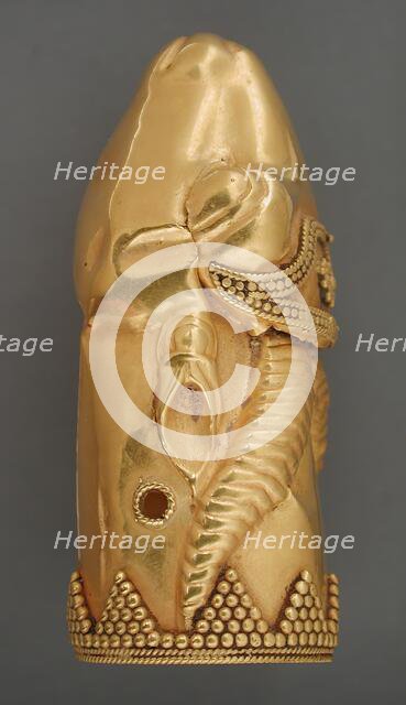 Ibex (image 1 of 2),  late 9th century - early 8th century BCE. Creator: Unknown.