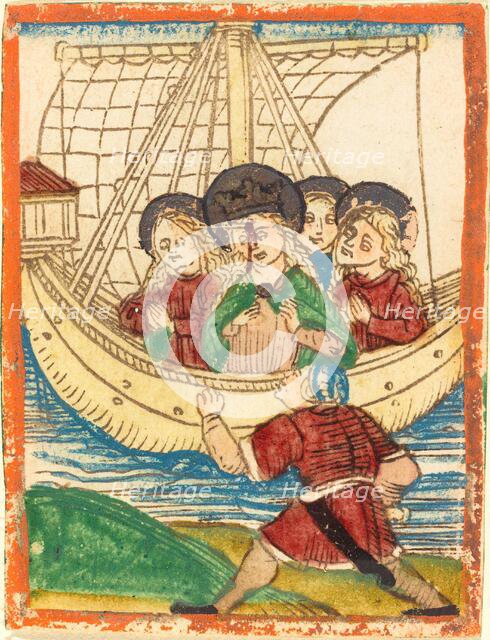 The Voyage of Saint Ursula, 1480/1490. Creator: Unknown.