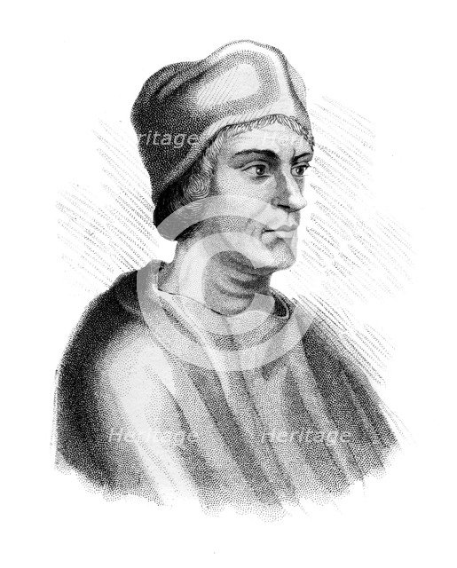 John Colet, English clergyman and educational pioneer, (c1850). Artist: Unknown