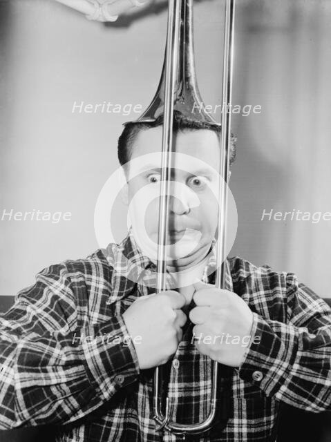 Portrait of Buddy Morrow, New York, N.Y., ca. Sept. 1946. Creator: William Paul Gottlieb.