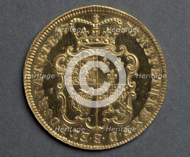 Two Guineas [pattern] (reverse), 1773. Creator: John Sigismund Tanner (British, 1775).